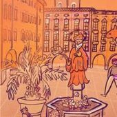 Mit Kulturschaffenden der Stadt am Ludwigsplatz tafeln