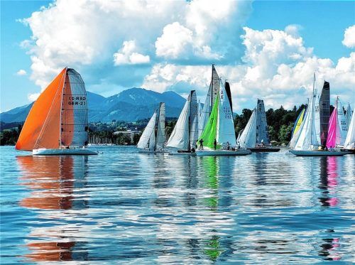 Beim Yacht-Club Urfahrn startet am 20. Mai die Chiemsee-Meisterschaft.Foto Niessen