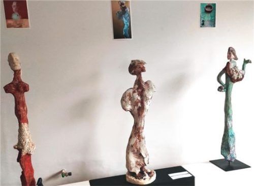 Christa Bock-Köhler: „Alte Mauern – starke Frauen“. Foto Giesen