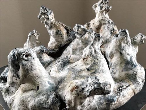 Christoph Möller, ohne Titel, partiell glasiert. Foto Bößwetter