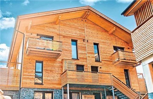 Das Bauen mit Holz soll immer mehr gefördert werden.Foto IMAGO/Jöran Steinsiek