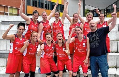 Das Team der SG TSV Wasserburg/TG Würzburg/TV Augsburg hat den Heimvorteil genutzt.Foto Christian Neef