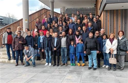 Der Kirchenchor aus dem italienischen Reggello besuchte die Chorgemeinschaft der Stadtkirche Kolbermoor. Foto re