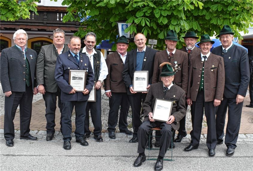 OVB Heimatzeitungen Josef Gartner und Franz Linner seit 35 Jahren im