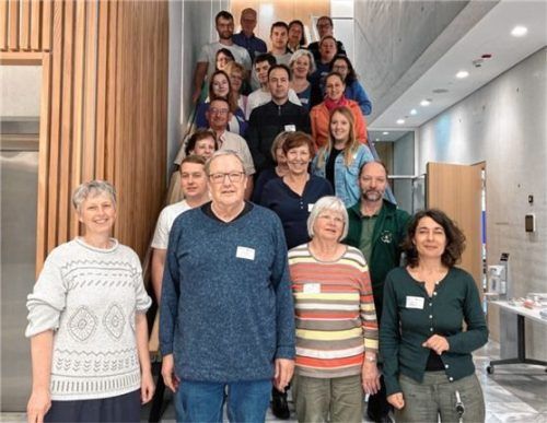 Die Teilnehmer nahmen viel mit, bei der zweiten Veranstaltung zum Thema „Kassenführung im Verein und die bürokratische Seite des Vereinslebens“ zusammen mit der Ehrenamtskoordinatorin des Landkreises Rosenheim, Giulia Giardina (rechts vorne).Foto Landratsamt