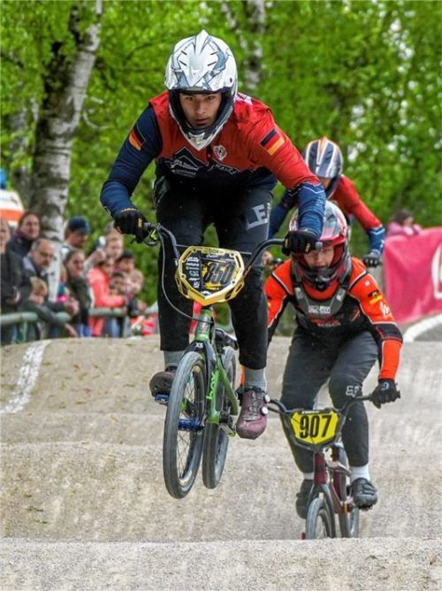 Fabian Grabichler verpasste bei den Boys 15/16 nur knapp das Stockerl. Foto Georg Gruber