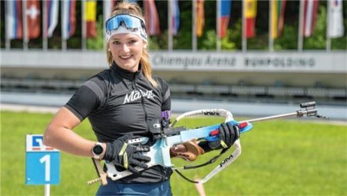Lotta de Buhr vom SC Aising-Pang wechselt zum Biathlon. Foto Ernst Wukits
