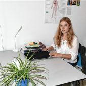 Ein grüne Insel mitten in der Stadt