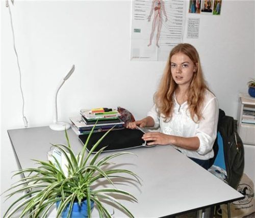 Magdalena lebt seit Oktober 2022 im Wohnheim. Sie studiert an der TH Rosenheim Pflegewissenschaften.