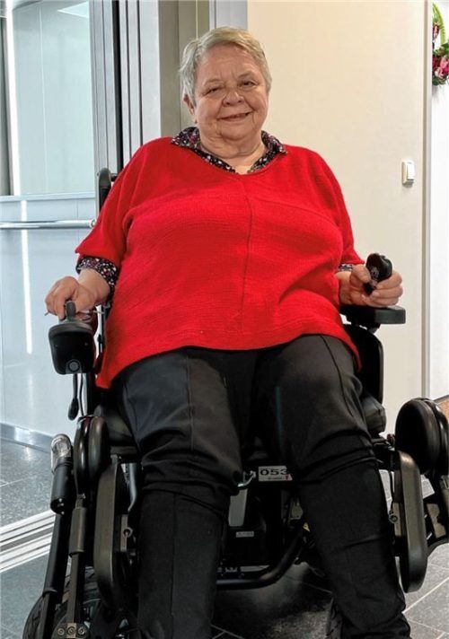 Maria Pühler hat deutliche Kritik an einigen Fahrern des Stadtbusses; ansonsten lobt sie die Hilfsbereitschaft in der Stadt. Foto Jörg Eschenfelder