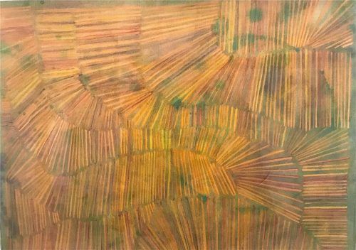 Paul Mooney: Chimney Sweeper, Aquarell auf Bütten, 2022. Bößwetter