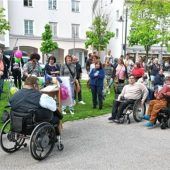 Aktionstag in Rosenheim für eine Welt ohne Barriere