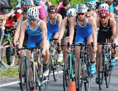 Sarah Walter (Startnummer 155) wurde Elfte.Foto re