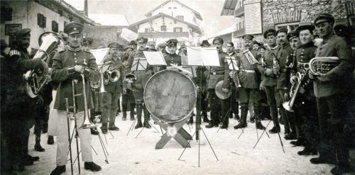 Schon beim Fasching 1931 spielte die Nußdorfer Blaskapelle auf. Steffenhagen