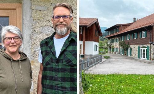 Stefanie Flader und Stefan Sikora leiten das Kinderhaus Kerb und den Rosenhof des Albert-Schweitzer-Familienwerks in Neubeuern. Foto Trautmann