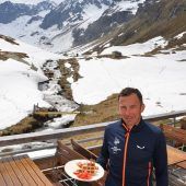 Fleischlos glücklich auf der Hütte