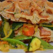 Christians Rezept für vegetarische Waffelknödel