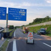 Zehn Kilometer Stau auf A99