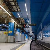Die U-Bahn steht wieder still