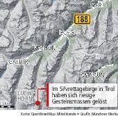 Gigantischer Bergsturz in Tirol – Felslawine auch im Karwendel