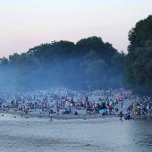 Party-Stress an der Isar