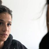 Die Rettungsschwimmerin