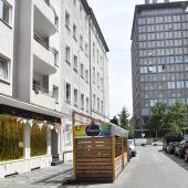 Schande an der Szene-Bar