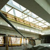 Ein Lichtfest als Richtfest