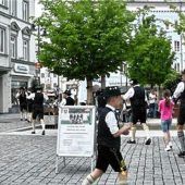 Feierabendplattler auf dem Ludwigsplatz