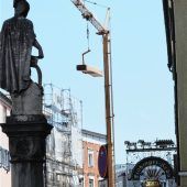 Heiliger Florian hat alles im Blick