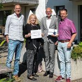 Pharmazell-Mitarbeiter spenden