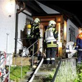 Familie entkommt Feuer unverletzt