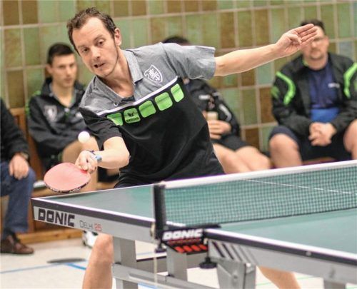 Christian Reith war maßgeblich daran beteiligt, dass die Freie Turnerschaft Rosenheim in der kommenden Saison wieder in der Bezirksklasse A spielt.Foto Gerhard Erlich