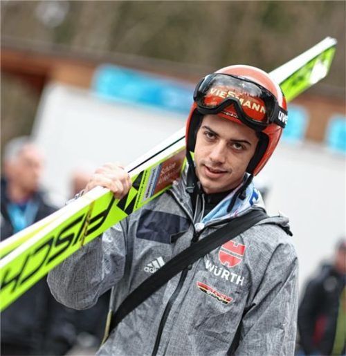 Der Oberaudorfer Constantin Schmid ist bereit für die neue Saison im Skispringen. Foto dpa-Bildfunk