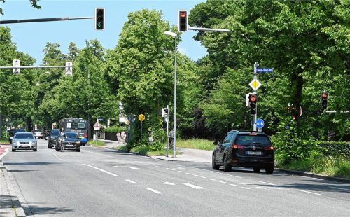 Das Verkehrskonzept sieht unter anderem vor, dass Abschnitte der Prinzregentenstraße Teil der Fußgängerzone werden sollen. Foto Peter Schlecker