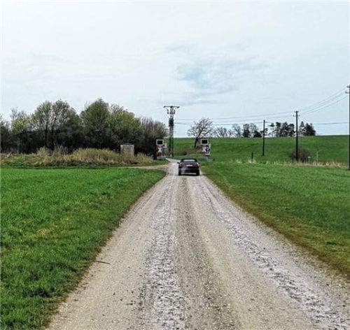 Der Bahnübergang bei Grasweg.Fotos Leitner (3)