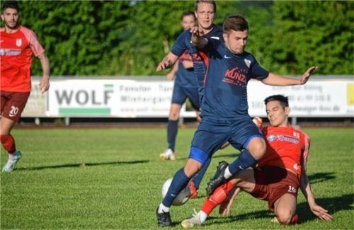 Der SV Bruckmühl und der TSV Wasserburg treffen am ersten Spieltag wieder aufeinander.Foto Franz Ruprecht