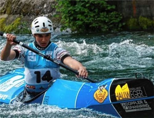 Lisa Köstle gewann EM-Gold im Kanu.Foto re