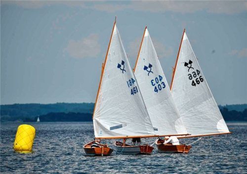 Die Plätten lieferten sich harte Positionskämpfe. Foto  Brandl