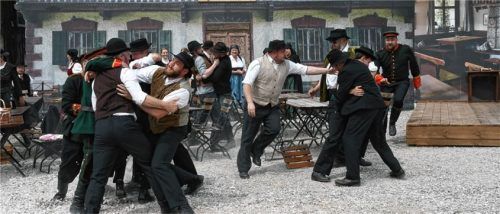 Die Proben für das neue Stück laufen auf Hochtouren.Foto schlecker