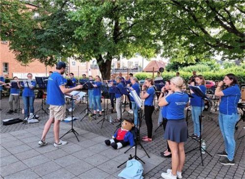 Die wichtigste Aufgabe des Spielmannszugs Stephanskirchen ist nach wie vor die Nachwuchsförderung.Foto re