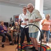 Der Tanz auf dem Trampolin