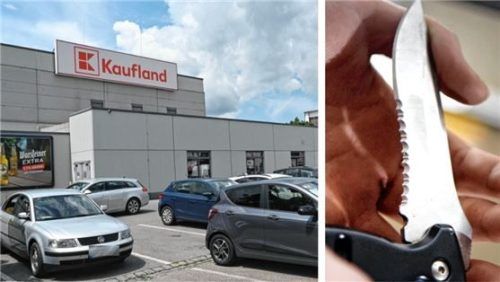 Im Rosenheimer Aicherpark wurde am Montag eine Familie mit einem Messer bedroht. Fotos Schlecker/dpa