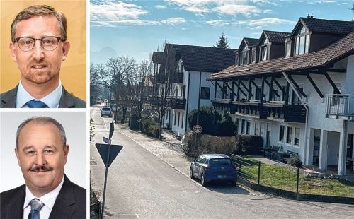 Im Zuge der Entwicklung, dass hier an der Oberen Breitensteinstraße in Kolbermoor ein ehemaliges Seniorenheim als Flüchtlingsunterkunft genutzt wird, hat AfD-Landtagsabgeordneter Andreas Winhart (oben) Kolbermoors Bürgermeister Peter Kloo (SPD) jetzt als „Bürgerverräter“ bezeichnet. Foto Gerlach, re