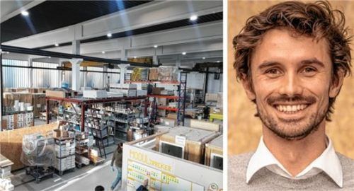 Lukas Schiffer ist mit seiner Firma Tjiko in Flintsbach Gastgeber für die Veranstaltung. Foto Re