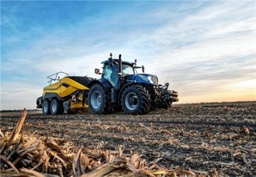 Mehr Leistung: der T7.300 PLM. Foto new holland