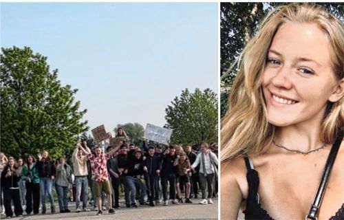 Nach den Prüfungen feiern Raublinger Abiturienten auf dem Parkplatz des Inntal-Gymnasiums. Heuer kam die Polizei wegen Lärmbeschwerden. Schülersprecherin Theresa Gruber äußert sich zu den Vorwürfen. Foto Gruber