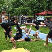 Partystimmung in der Innenstadt