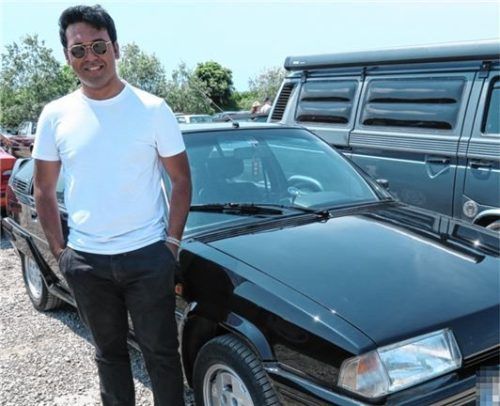 Zayd Navaz war mit einem Citroën BX, Baujahr 1989, da. Ihm fehlte der Kontakt zu anderen Oldtimer-Fahrern.
