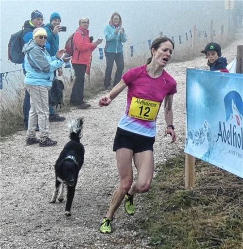 Zum zwölften Mal gewann die österreichische Top-Bergläuferin Andrea Mayr im vergangenen Jahr den internationalen Hochfellnberglauf. Auch heuer wird sie voraussichtlich wieder am Start stehen.Foto Markus Müller